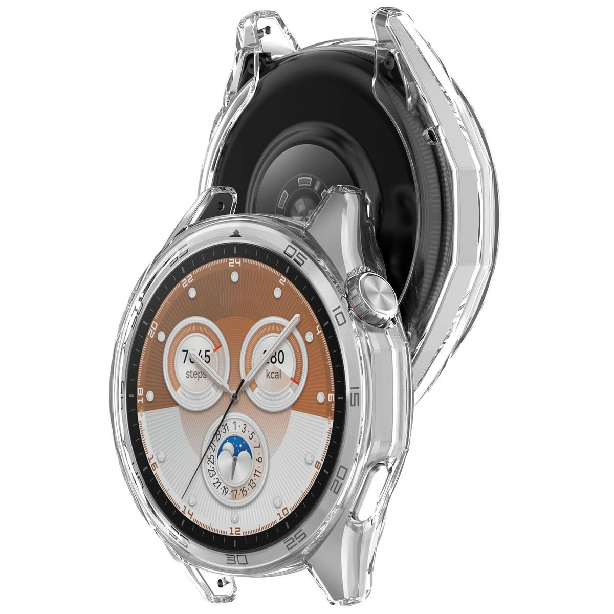 Front oraz przód etui Bizon Case Watch Felipe dla Huawei Watch GT6 46 mm